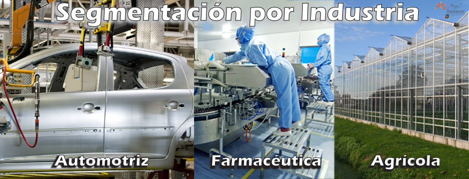Segmentación por Industria: Automotriz - Farmacéutica - Agrícola | AC Plastic Innovations